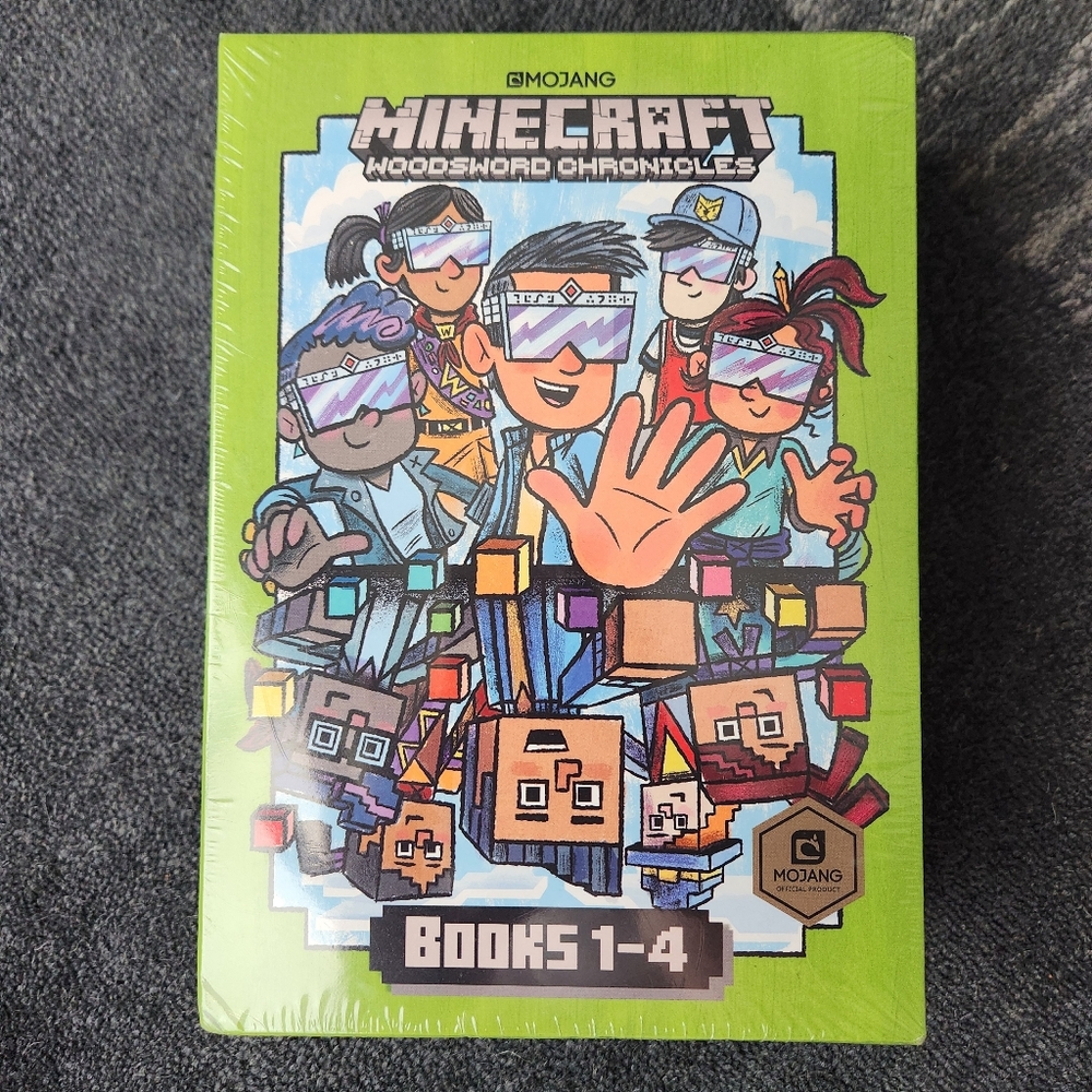 Minecraft Woodsword Chronicles Books 1-4 Boxed Set
